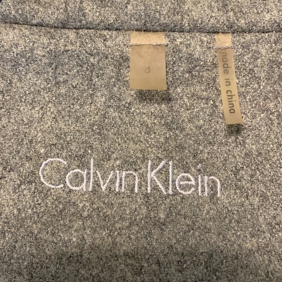 Calvin Klein Wool Peacoat - Picture 5 of 11